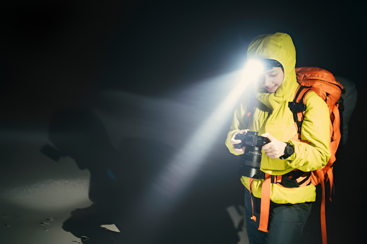 Lighting Gear for Safe Exploration