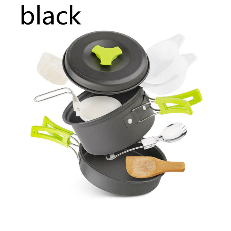 1-2 people camping cookware set