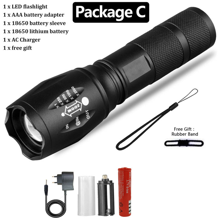 Strong Light Flashlight Special Forces