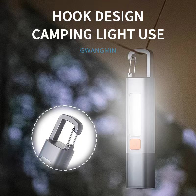 Rechargeable Portable Hook Flashlight