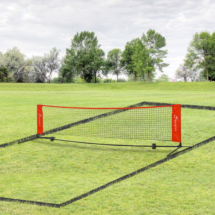 10 ft Portable Multi Sport Net for Soccer Tennis Pickleball and Badminton
