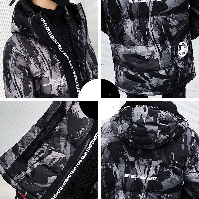 Camouflage cotton jacket