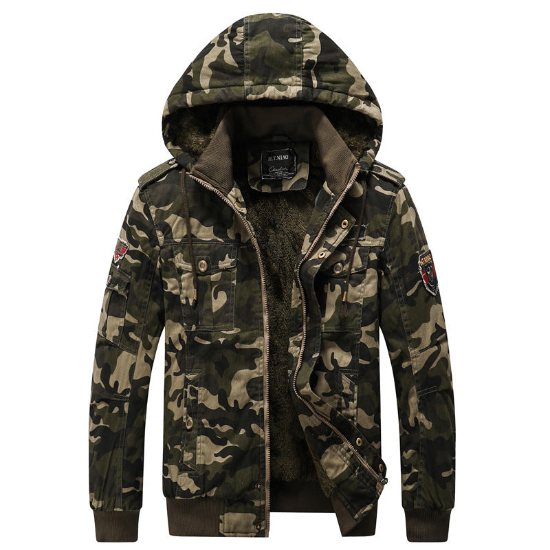 Casual Men's Jacket Camouflage