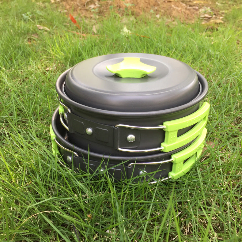 1-2 people camping cookware set
