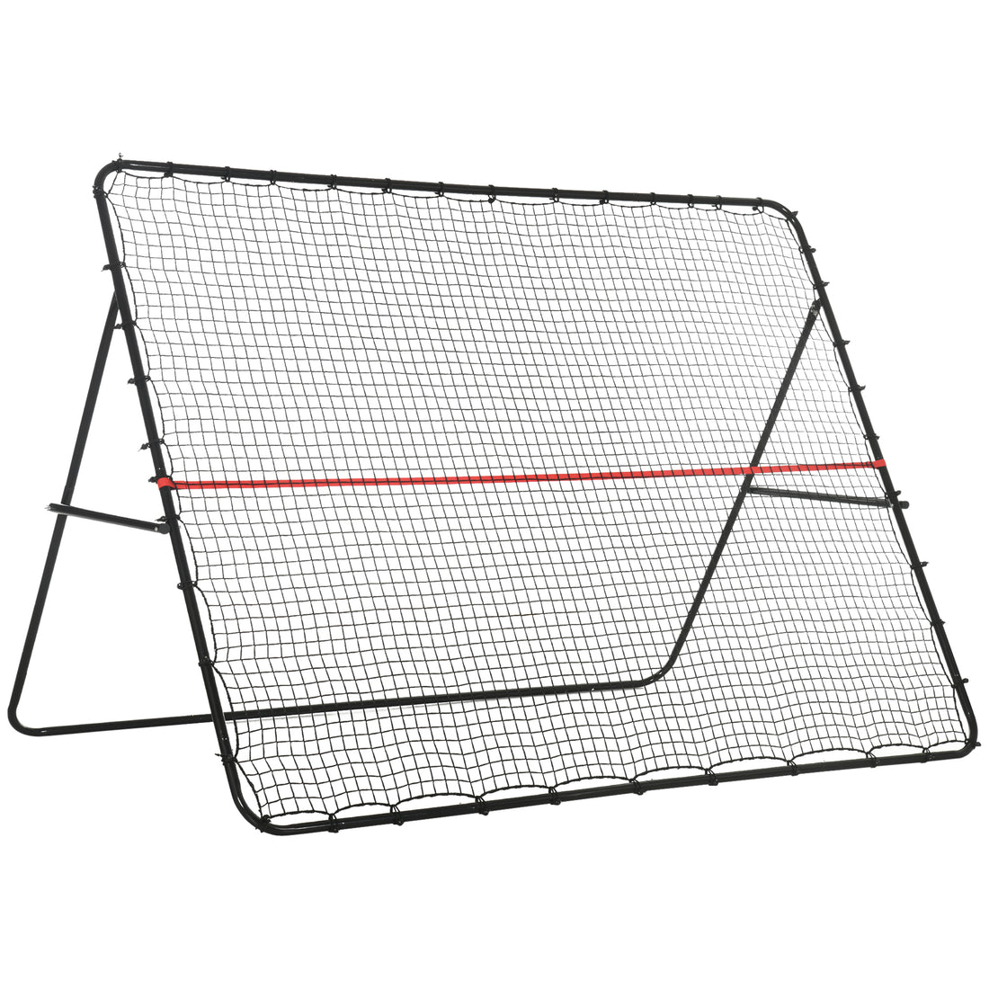 Adjustable Foldable Soccer Rebounder Training Net 8.5 x 6.5 ft