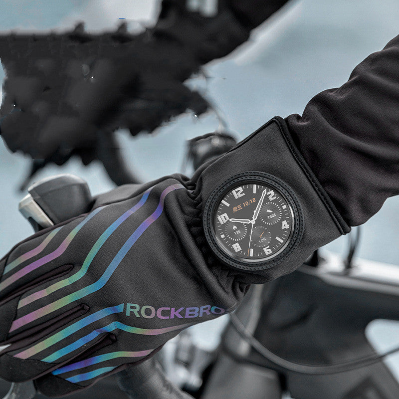 Bike Gloves Men's Reflective Touch Screen