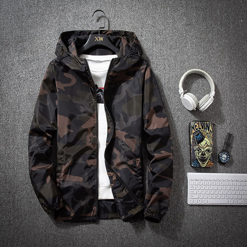 Camouflage Jacket Men's Spring