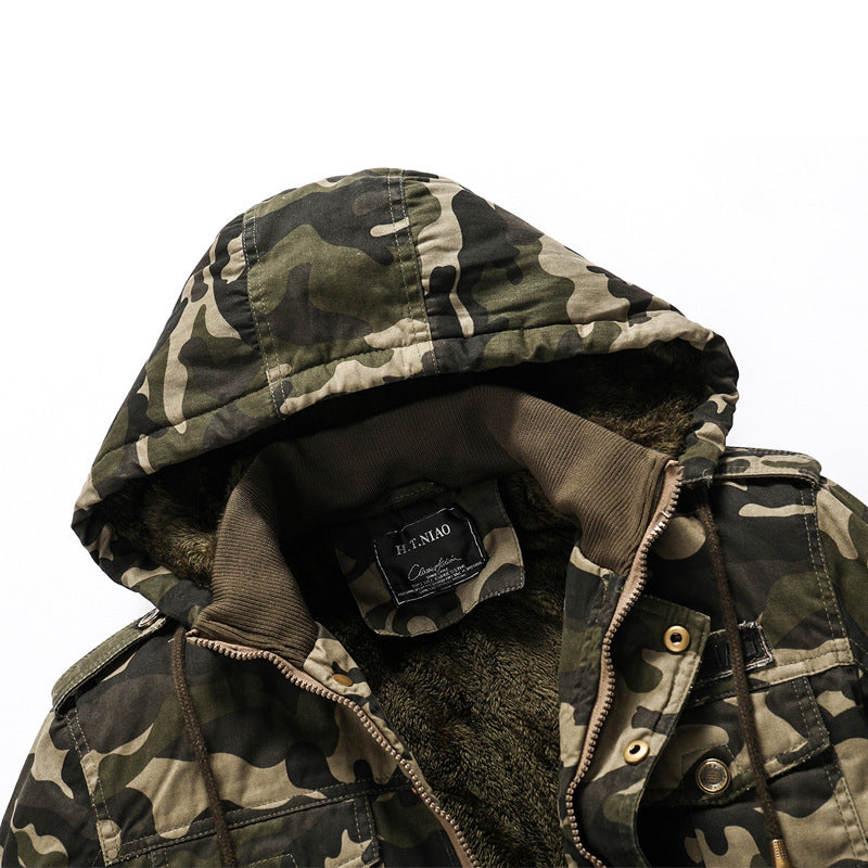 Casual Men's Jacket Camouflage