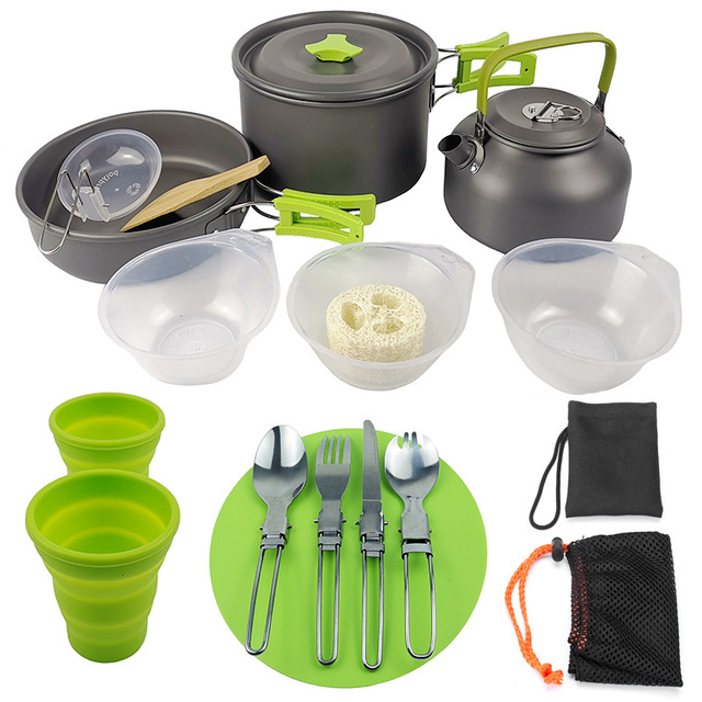 Outdoor Camping Hiking Cookware Tableware