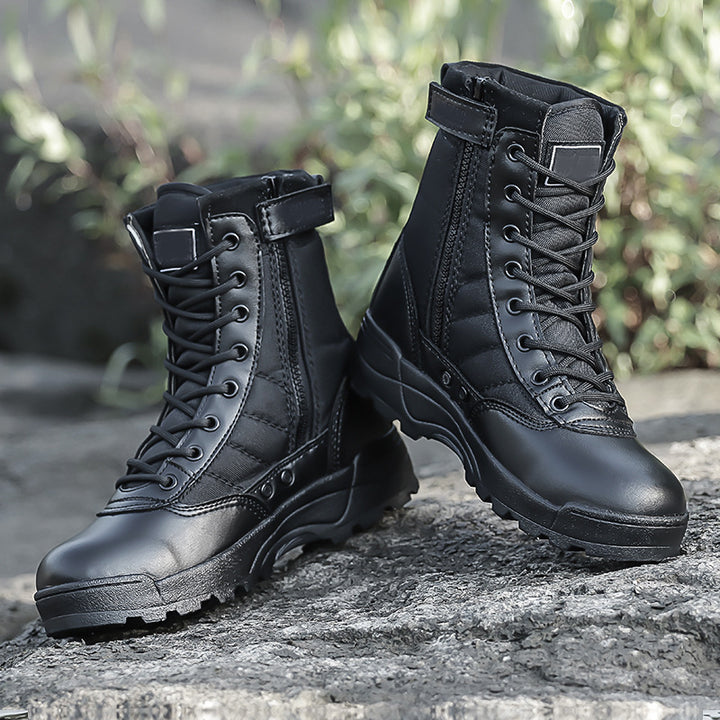 Desert combat boots
