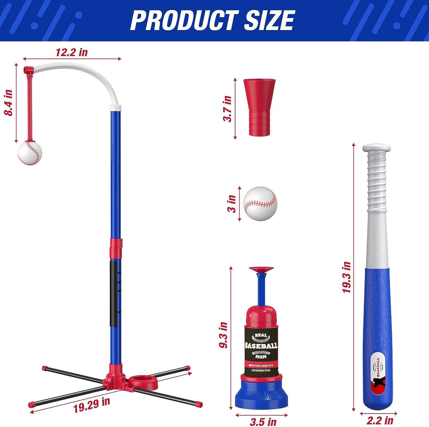 Hanging Standing Automatic Serve Adjustable Children's Baseball Toy
