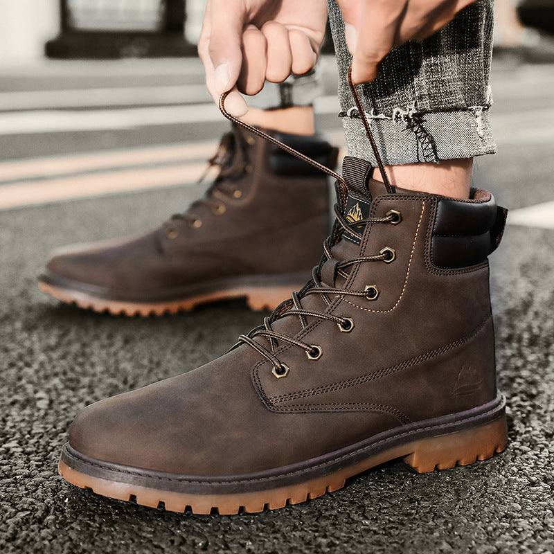 British Fashion High-top Boots