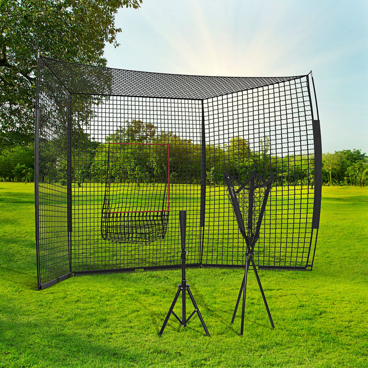 Softball and Baseball Net with Strike Zone