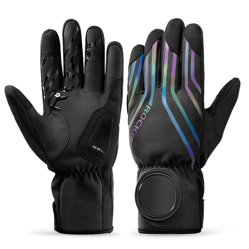 Bike Gloves Men's Reflective Touch Screen