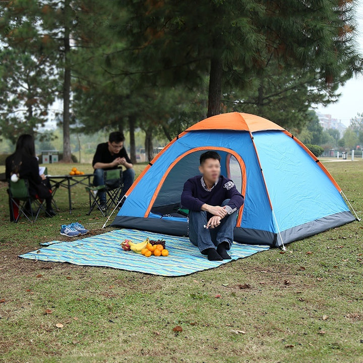 Double Multi-person Double-door Tent