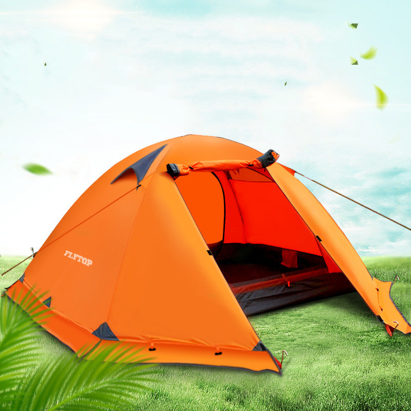 Camping Tent Double Aluminum Pole