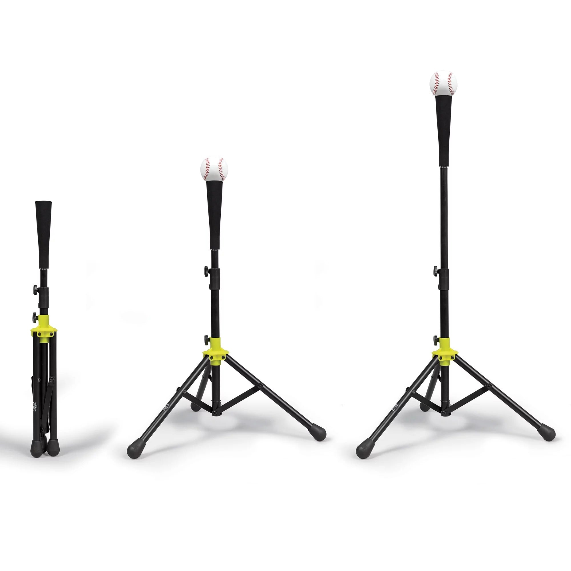 Baseball Trainer Portable Softball Practice Tripod T Stand Portable Holder Clubs