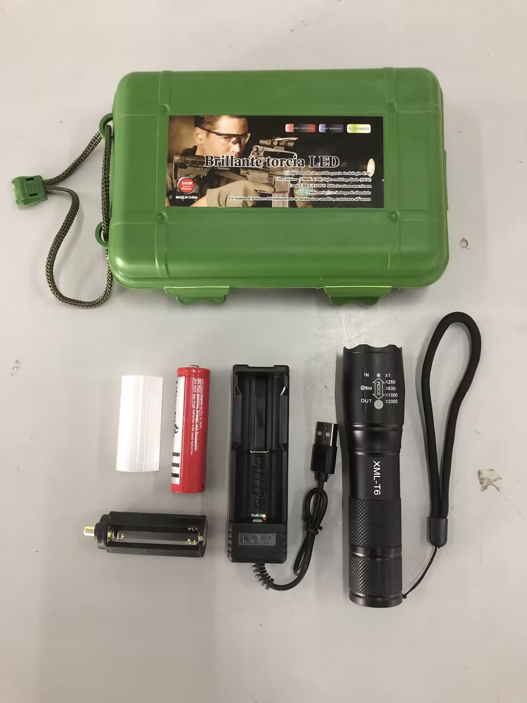 Strong Light Flashlight Special Forces