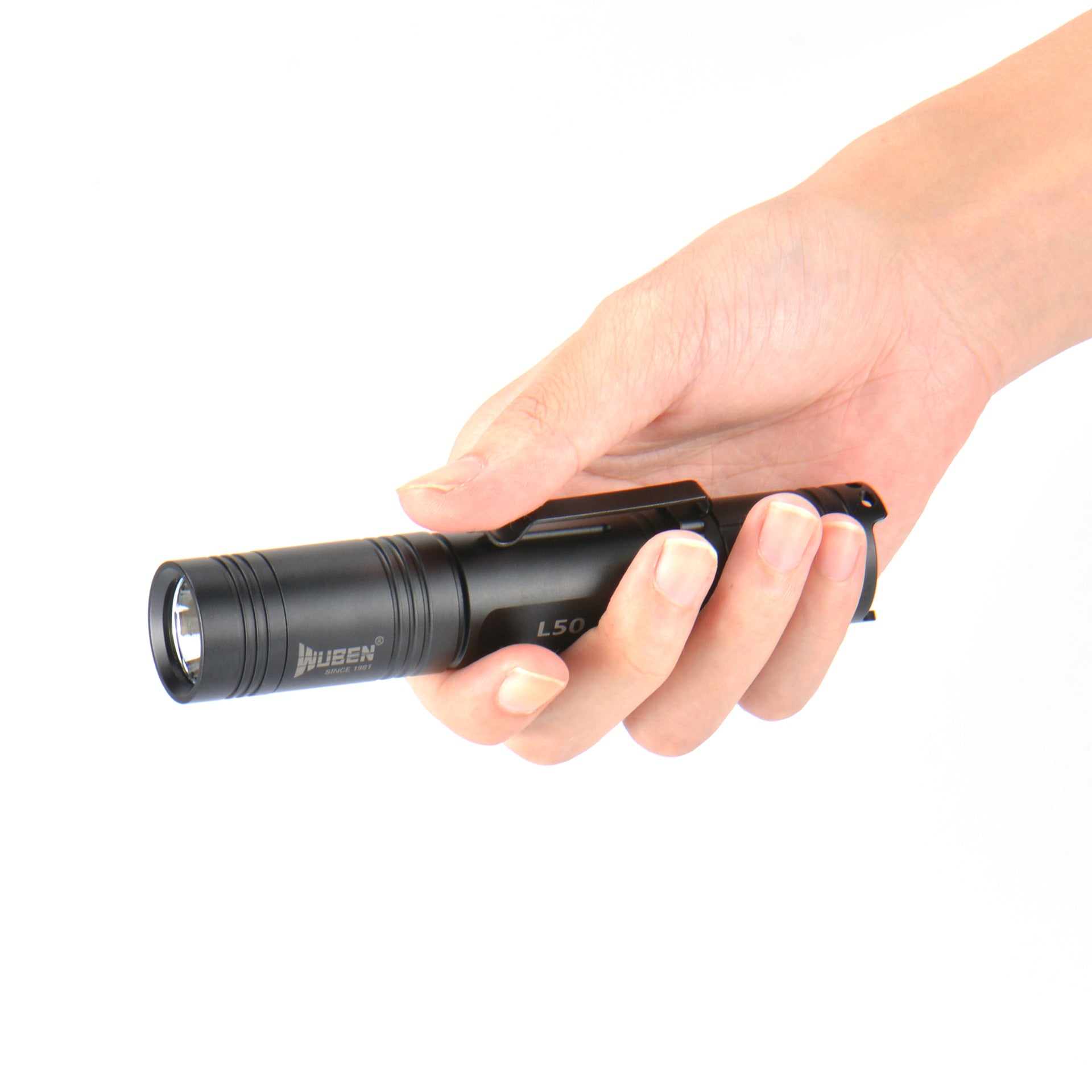 USB Rechargeable Glare Flashlight