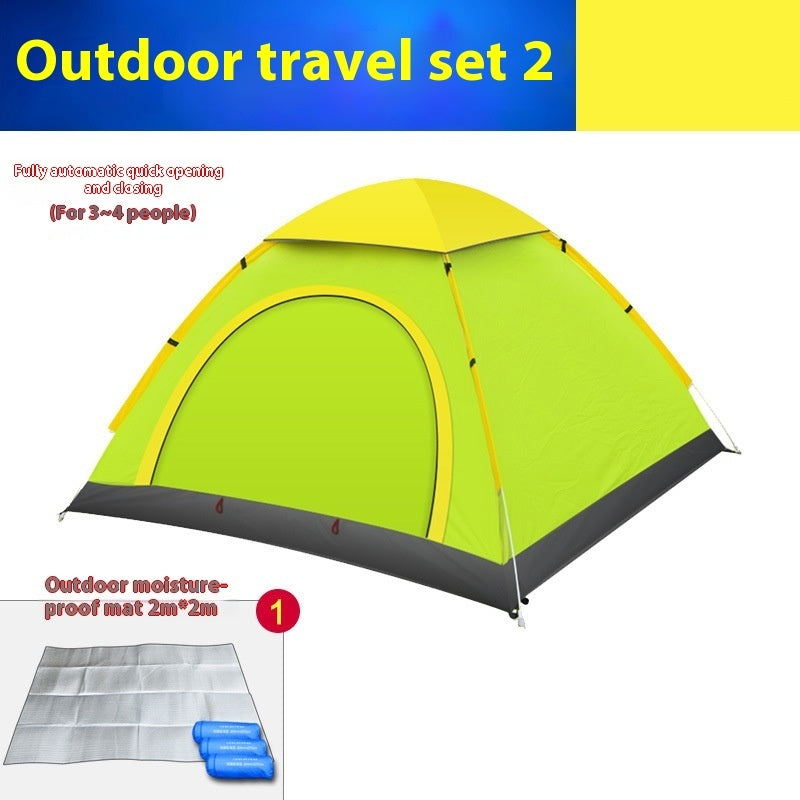 Double Multi-person Double-door Tent