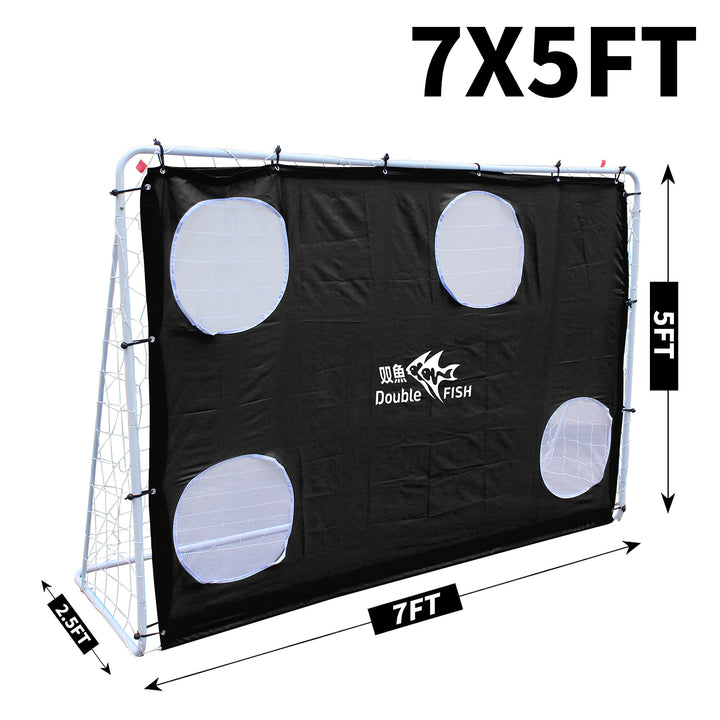 7.5ft x 5ft Professional Soccer Goal with Net