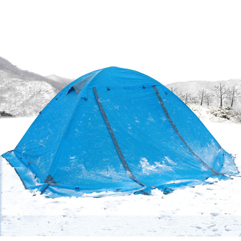 Camping Tent Double Aluminum Pole