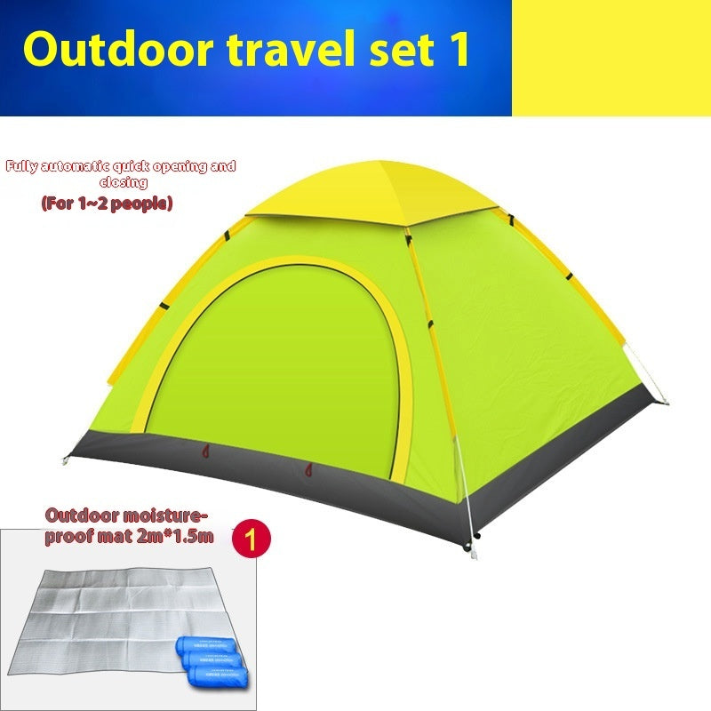 Double Multi-person Double-door Tent