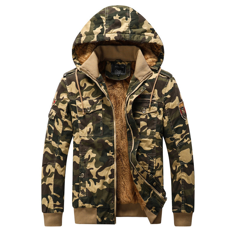 Casual Men's Jacket Camouflage
