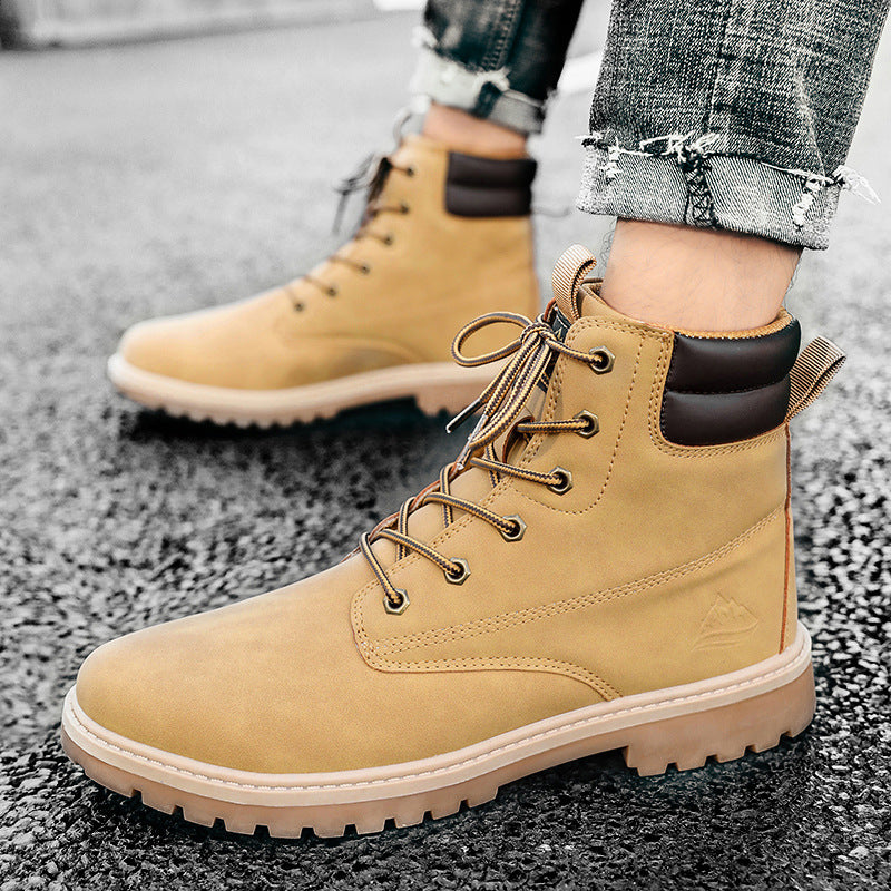 British Fashion High-top Boots
