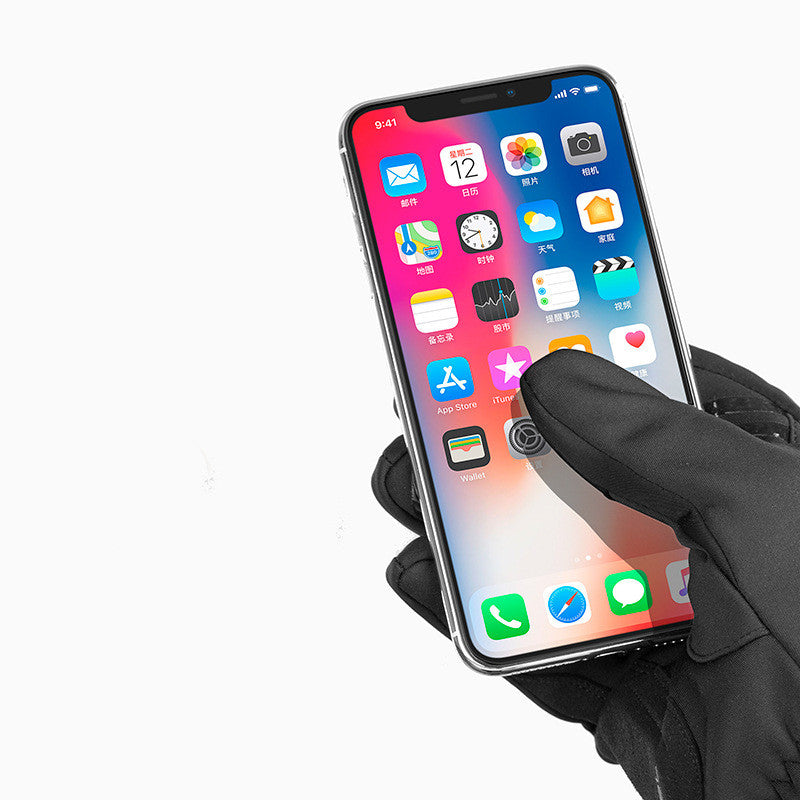 Bike Gloves Men's Reflective Touch Screen