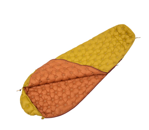 Mummy-style Color Block Sleeping Bag