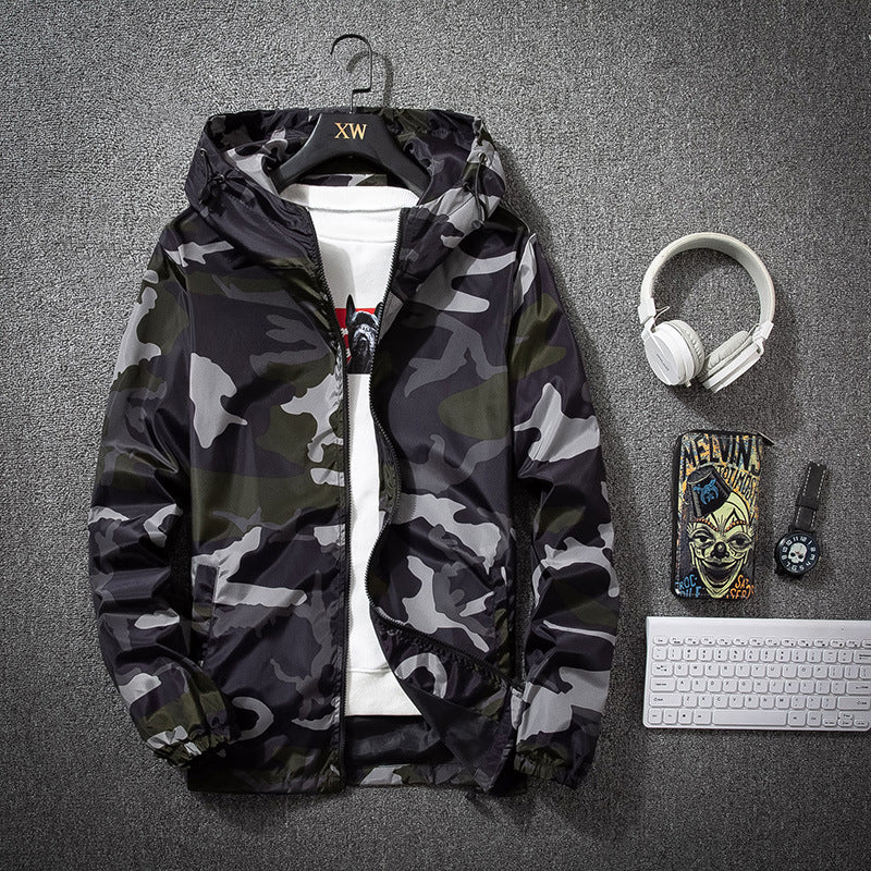 Camouflage Jacket Men's Spring