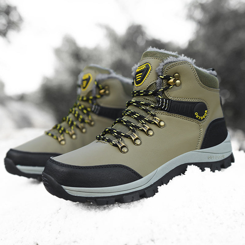 Winter Snow Boots Men Warm Plush