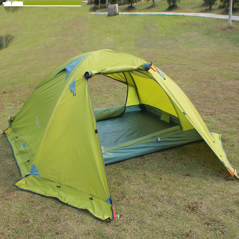 Camping Tent Double Aluminum Pole